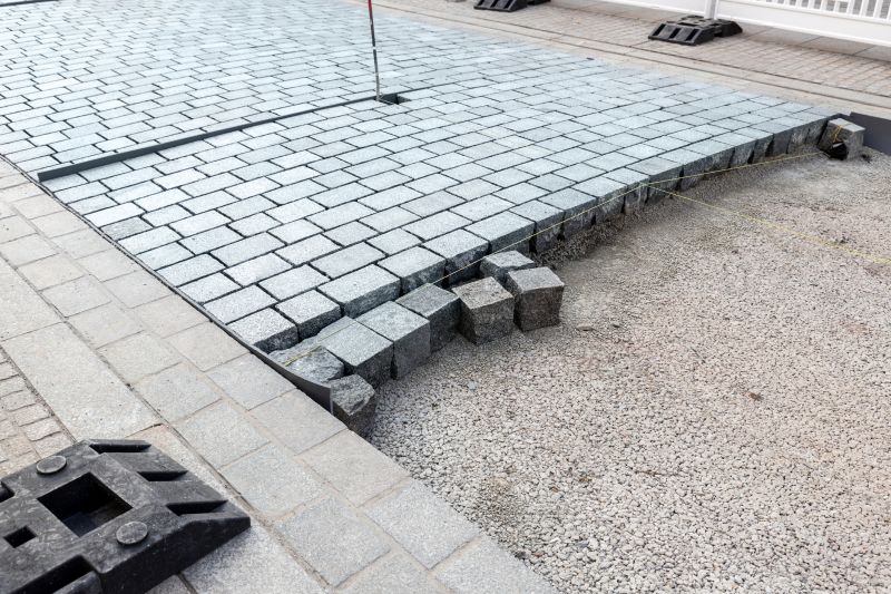 Winter Pavers Work