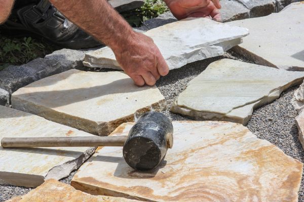 Cost of Stone Sidewalk Installation in Allen