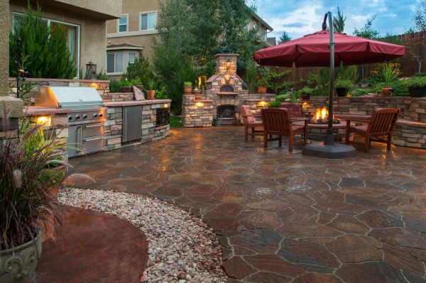 Cost of Stone Patio Construction in Allen